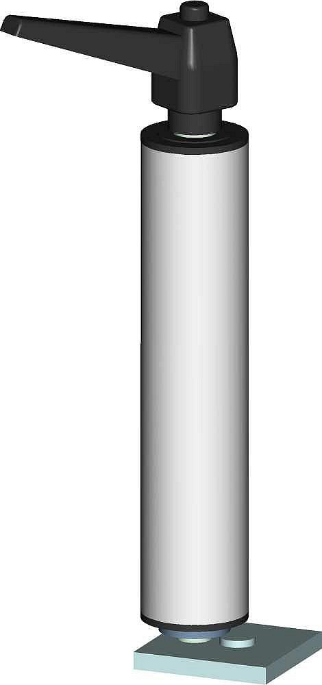 Vertikalrollen einstellbar Rollenhöhe 230 mm Kunststoff