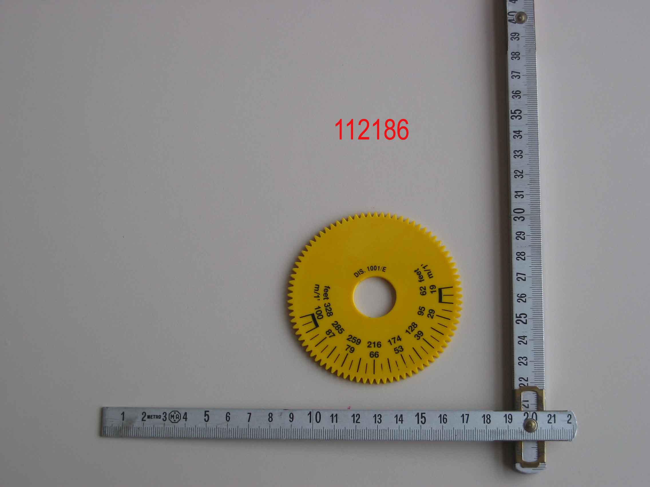 YELLOW DISK FOR SPEED VARIATOR 10/2